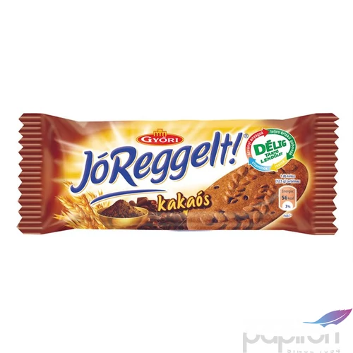 Édes kekszek Győri Jó reggelt keksz, kakaós ízű,50g KHE082