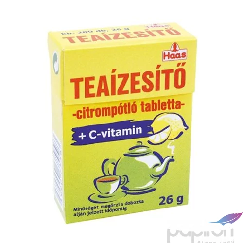 Édesítőszer teaízesítő 26g citrompotló HaaS KHK422