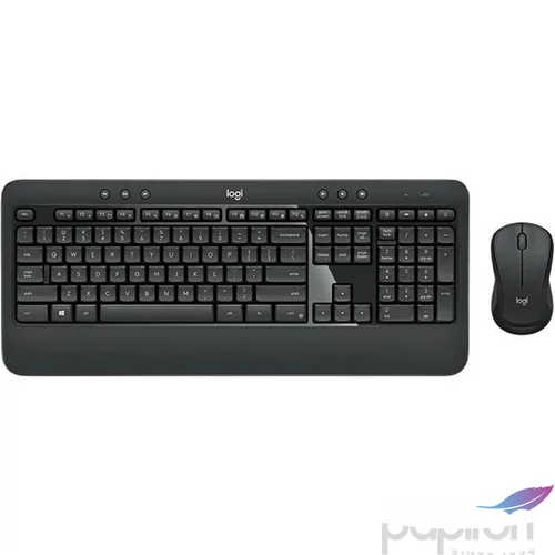Egér- és billentyűzet készlet vezeték nélküli USB HUN LOGITECH MK540
