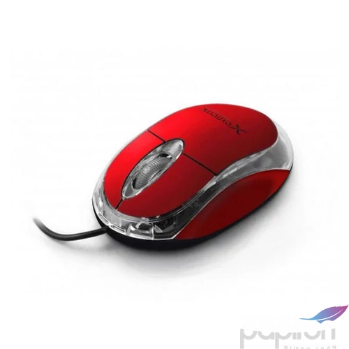 Egér Extreme vezetékes Esperanza XM102R  Vezetékes optikai egér piros
