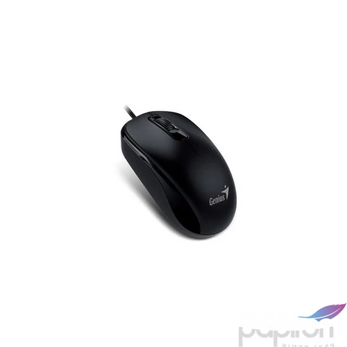 Egér GENIUS DX-120 vezetékes optikai, kis méretű fekete