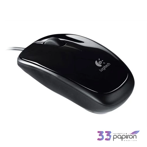 Egér Logitech M185 piros vezetéknélküli, optikai, USB közepes méret