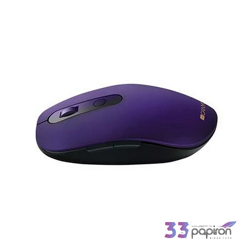 Egér vezeték nélküli BT optikai USB CANYON MW-9 lila