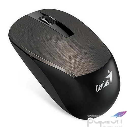 Egér vezeték nélküli optikai normál GENIUS NX-7015 csokoládé barna
