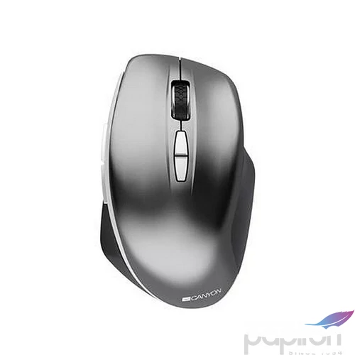 Egér vezeték nélküli optikai USB Blue-LED érzékelő CANYON MW-21 szürke