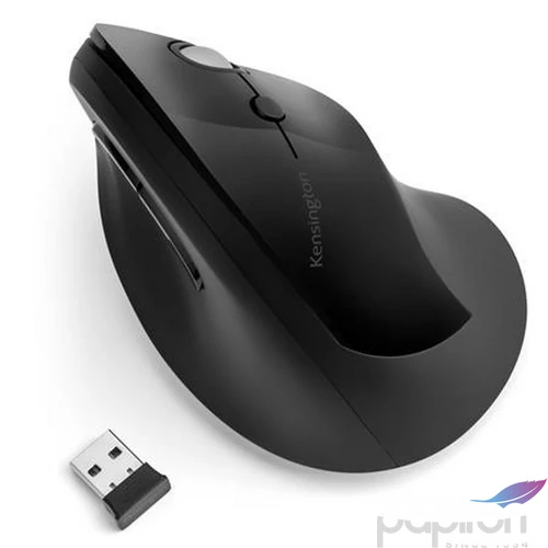 Egér vezeték nélküli vertikális USB KENSINGTON Pro Fit Ergo