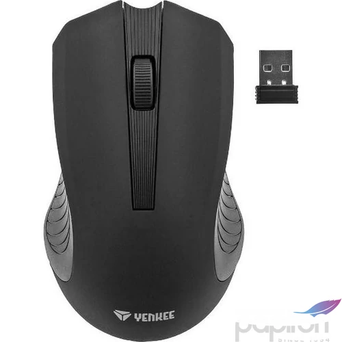 Egér vezeték nélküli Wireless mouse YENKEE YMS 2015BK 