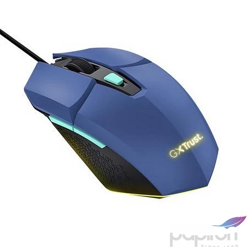 Egér vezetékes optikai gaming LED TRUST GXT109B Felox kék