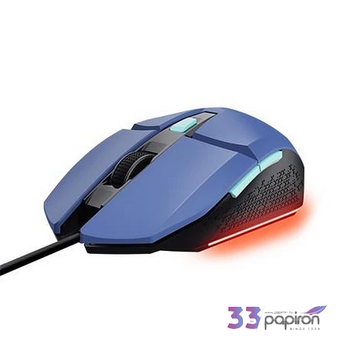Egér vezetékes optikai gaming LED TRUST GXT109B Felox kék