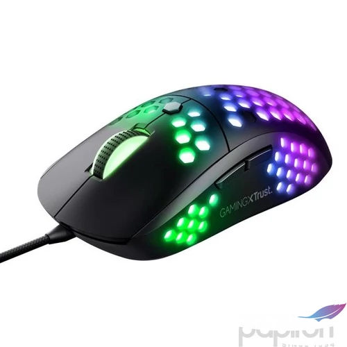 Egér vezetékes optikai gaming LED TRUST GXT960 Graphin fekete
