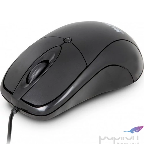 Egér vezetékes optikai közepes méret USB URBAN FACTORY Big Crazy fekete