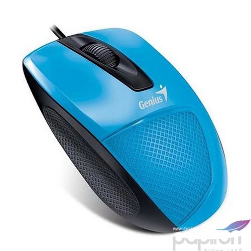 Egér vezetékes optikai normál USB GENIUS DX-150X kék