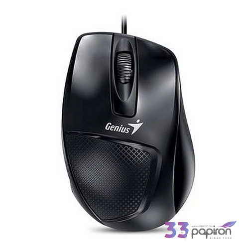 Egér vezetékes optikai normál USB GENIUS DX-150X fekete