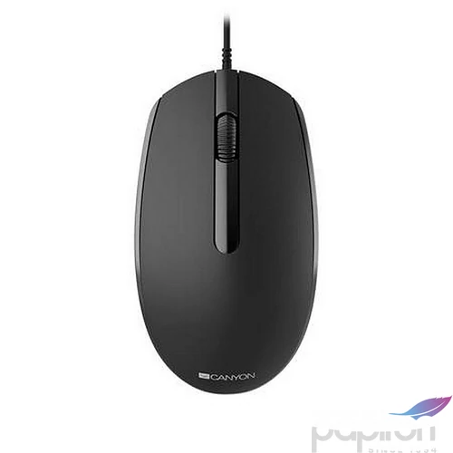 Egér vezetékes optikai USB CANYON M-10 fekete