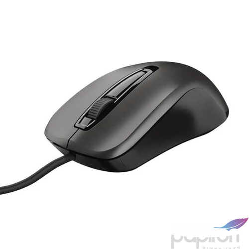 Egér vezetékes optikai USB TRUST Carve fekete
