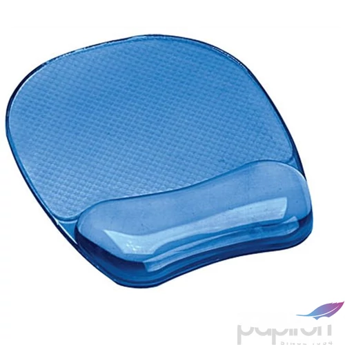 Egéralátét Fellowes Crystals™ Gel géltöltésű ergonóm csuklótámasszal kék