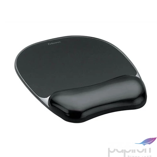 Egéralátét Fellowes Crystals™ Gel géltöltésű ergonóm csuklótámasszal fekete