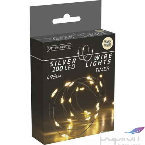 Égősor fényfűzér 100 led '24 495 cm kpm