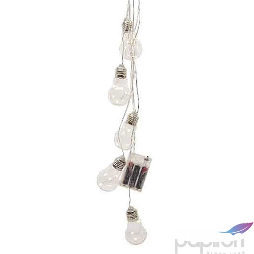 Égősor fényfűzér 15 led körte 70cm karácsonyi Égősor 483064