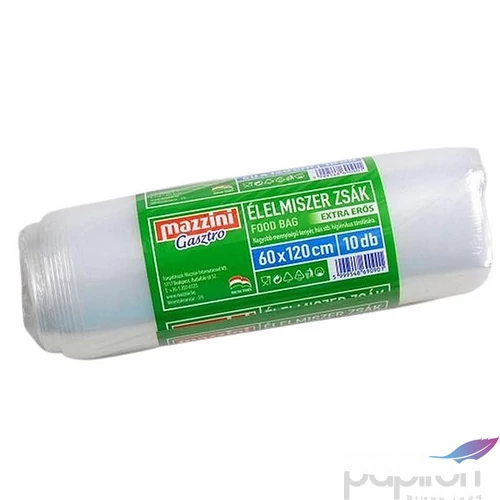 Élelmiszerzsák extra erős 10db 60x 120cm MAZZINI Gasztro 