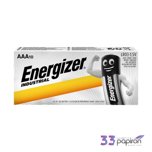 Elem AAA Energizer Industrial  1csomag 10db