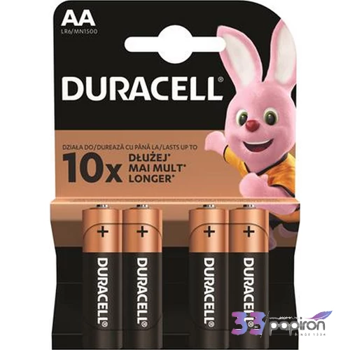 Elem Duracell Basic AA 4db-os 