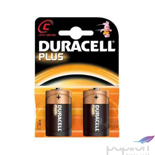 Elem duracell LR14 baby 2db/cs.