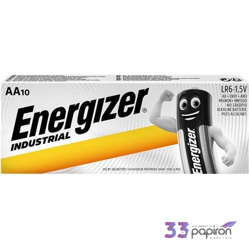Elem AA Energizer Industrial  1csomag 10db