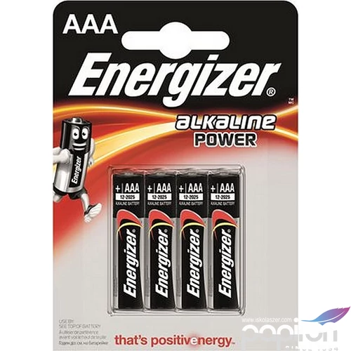 Elem Energizer mikro Alkaline Power AAA 4db EEAAA4AP