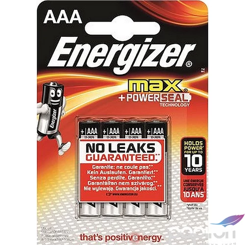 Elem Energizer mikro Max AAA 4db EEAAA4MA