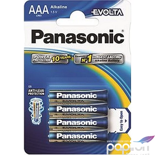 Elem Panasonic mikro Evolta AAA 4db PEEVAAA4