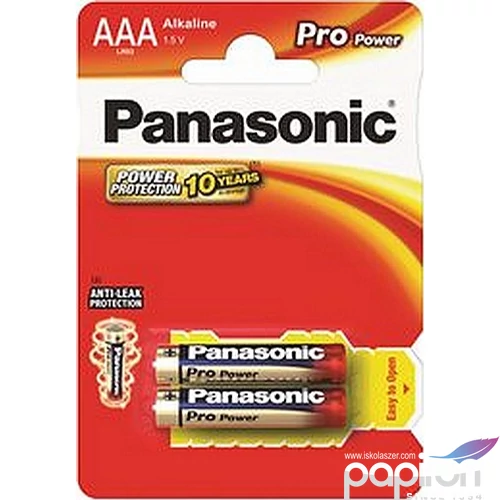 Elem Panasonic mikro Pro power AAA 2db PEGAAA2