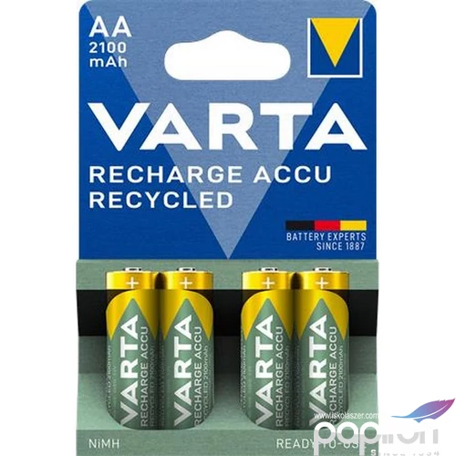 Elem Varta AA ceruza, újrahasznosított, 4x2100 mAh VAKU77