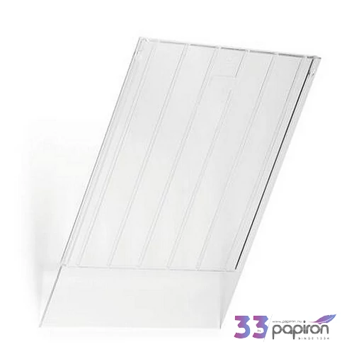 Előlap prospektustartóhoz A4 DURABLE FLEXIBOXX áttetsző