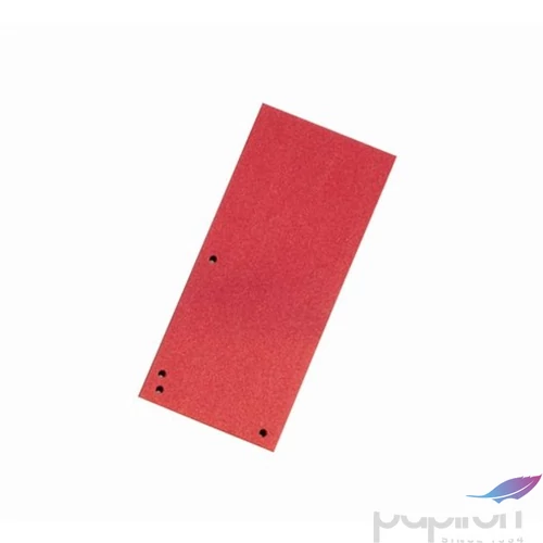 Elválasztócsík karton Donau 235x105mm piros 100ív/csom Iratrendezés DONAU 8620100-04PL