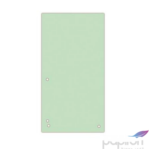 Elválasztócsík karton Donau 235x105mm zöld 100ív/csom Iratrendezés DONAU 8620100-06PL