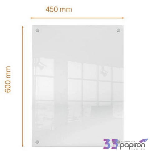 Emlékeztetőtábla akri fali 60x45cm NOBO Home átlátszó
