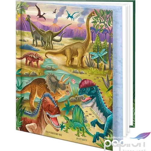 Emlékkönyv Argus 24' (12,5x14,6cm) Dino world 1431-0388