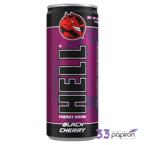 Energiaital 250ml HELL Black Cherry