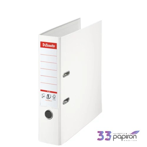 Iratrendező Esselte STANDARD PLUS VIVIDA A4 80mm élvédős fehér Esselte