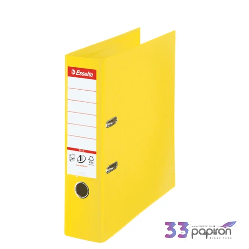Iratrendező Esselte STANDARD PLUS VIVIDA A4 80mm élvédős sárga Esselte