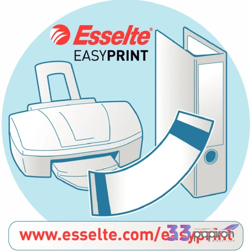Iratrendező Esselte STANDARD 75mm élvédős piros Esselte