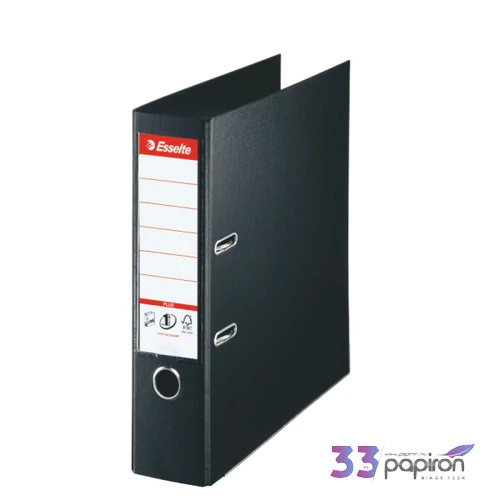 Iratrendező Esselte STANDARD PLUS VIVIDA A4 80mm élvédős fekete Esselte