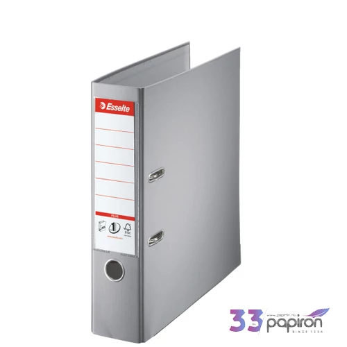 Iratrendező Esselte STANDARD PLUS A4 80mm élvédős szürke Esselte