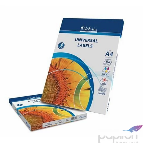 Etikett - 70x35 -24- VIC ÍV A4 ÍVES, BOLTBA LCV11367
