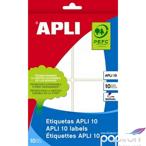 Etikett Apli 50x70mm (40dbcsomag) LCA1656