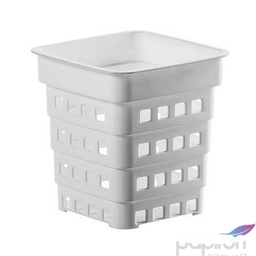 Evőeszköz szárító 10x10x12cm GASTROMAX fehér 
