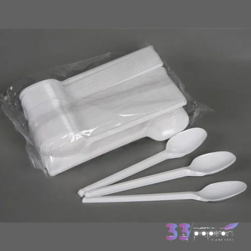 Evőkanál műanyag többször használatos 17cm 50db Prima fehér