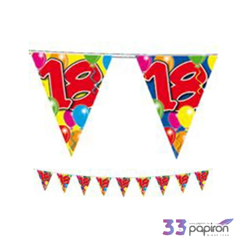 Party banner lufis 18 szülinapi számos 10m-es