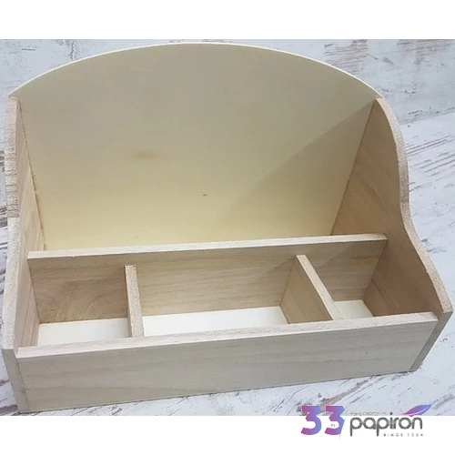 Fa asztali mindenes 26x14x6, 5/17cm GRAVÍROZHATÓ!